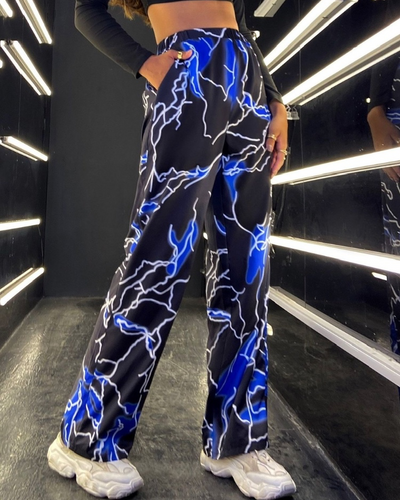 Lightning pants (blue)