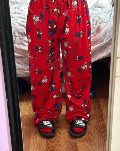  Spiderman and hello kitty pants