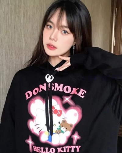 Hello kitty don’t smoke HOODIE