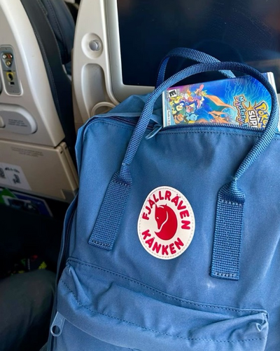 Fjallraven kanken bag blue