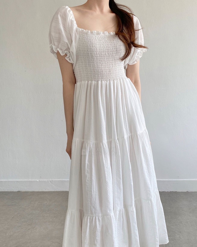 Maxi white dress 